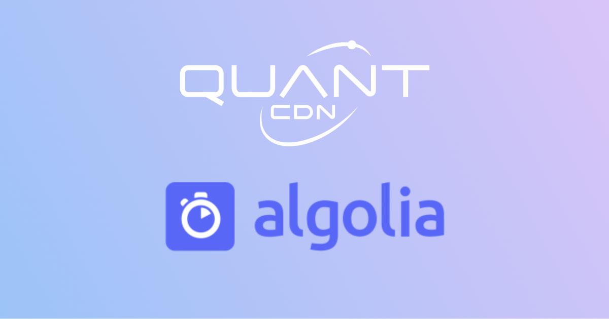 Quant Search Algolia Banner