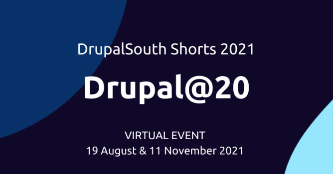 DrupalSouth 2021 Short Banner